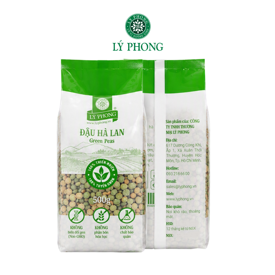Đậu hà lan (Green Peas) - Túi 500 gram